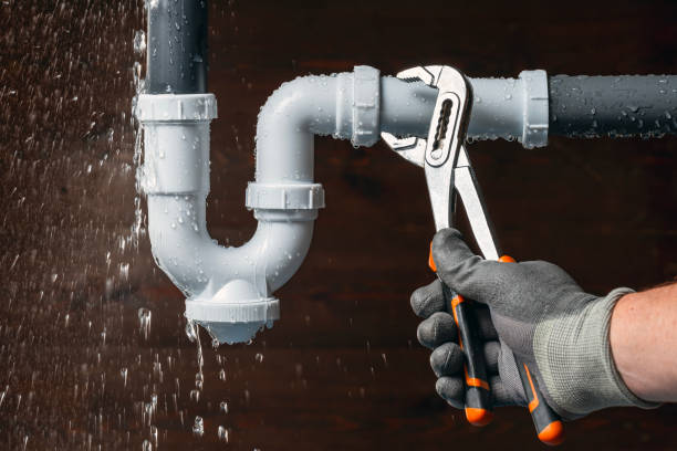 Professional Drain Cleaning technician working in Decatur, IL